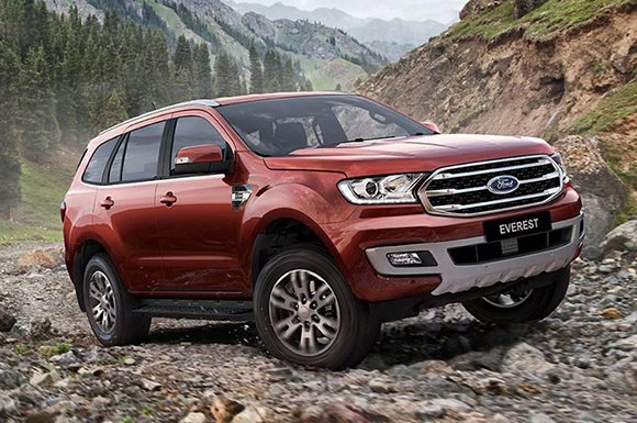 Giá xe Ford Everest 2019 cập nhật mới nhất